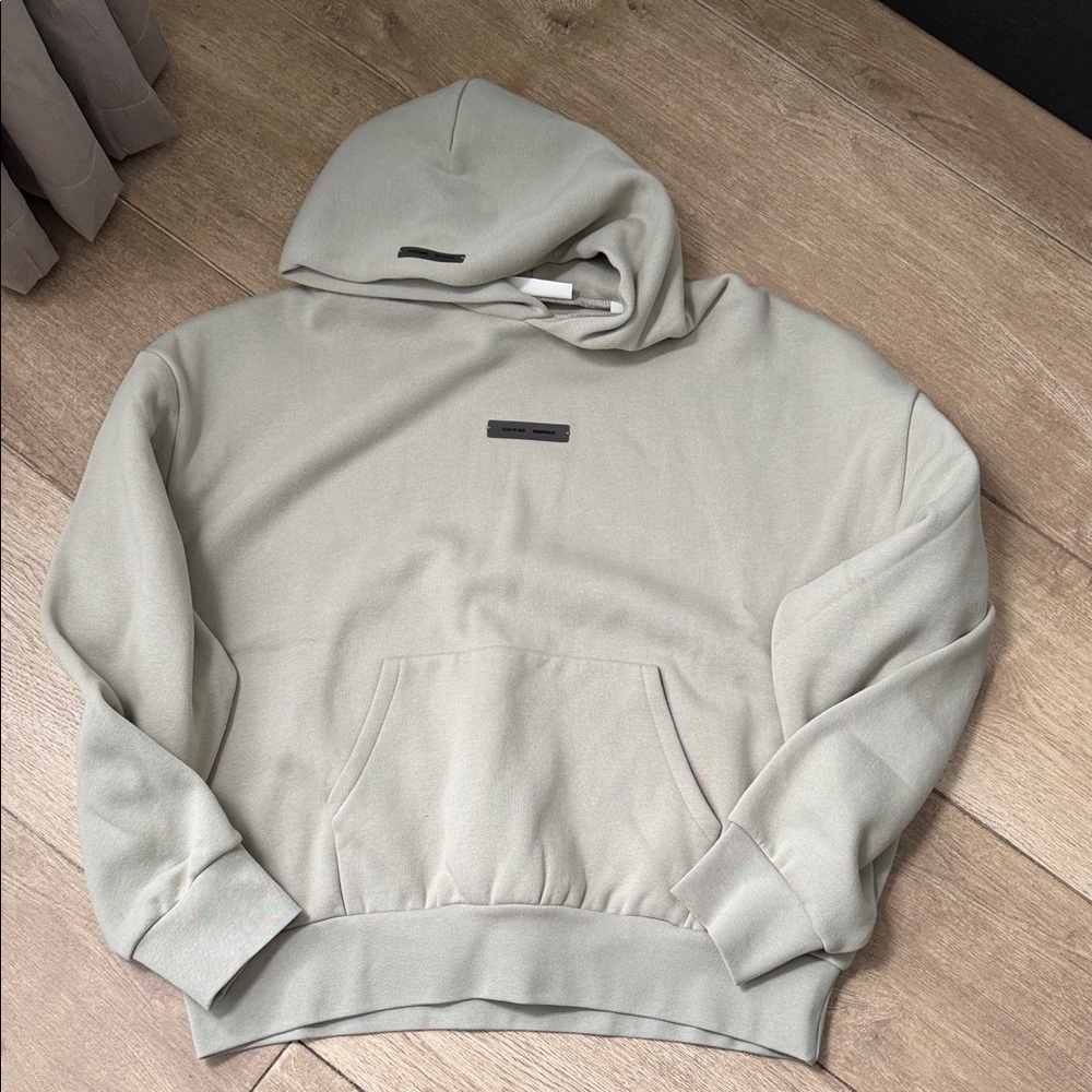 Fear of God Light Gray Hoodie